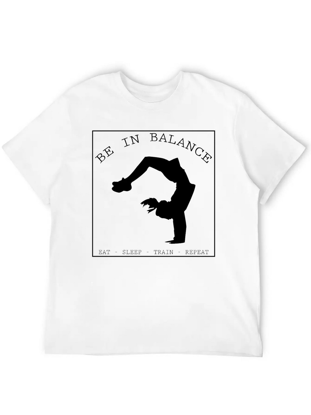 BE IN BALANCE V2 (b) Unisex Casual T-Shirt – Clean Design For Daily Comfort