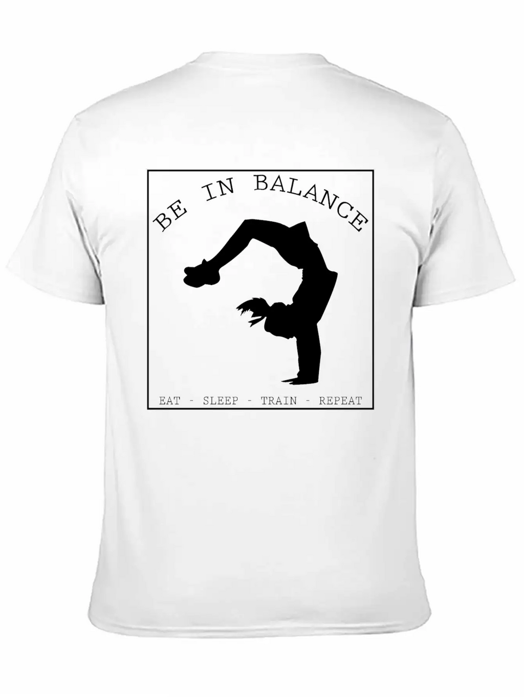 BE IN BALANCE V2 (b) Unisex Casual T-Shirt – Clean Design For Daily Comfort