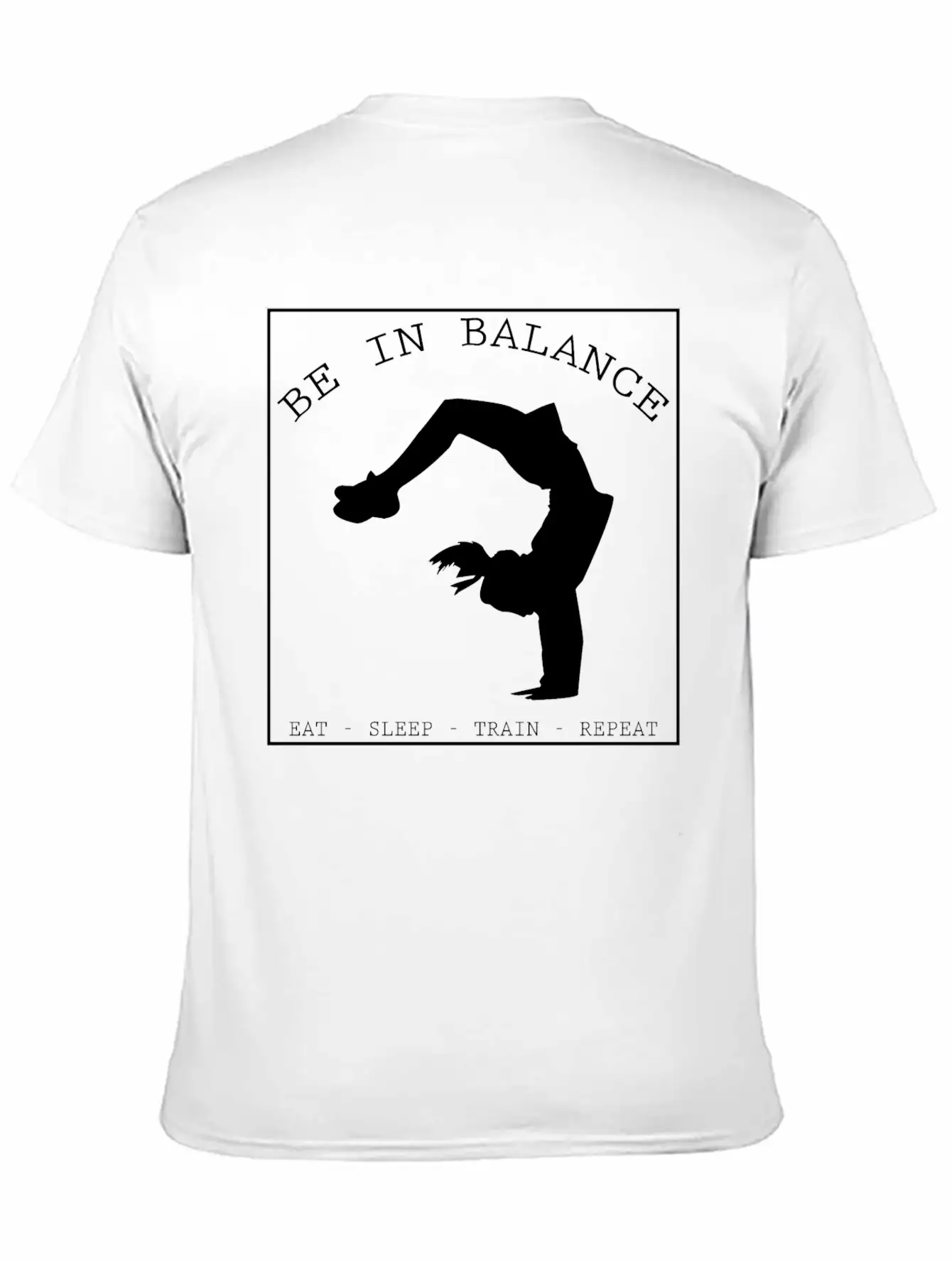 BE IN BALANCE V2 (b) Unisex Casual T-Shirt – Clean Design For Daily Comfort