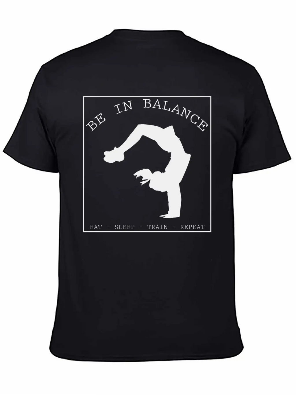 BE IN BALANCE V2 (b) Unisex Casual T-Shirt – Clean Design For Daily Comfort