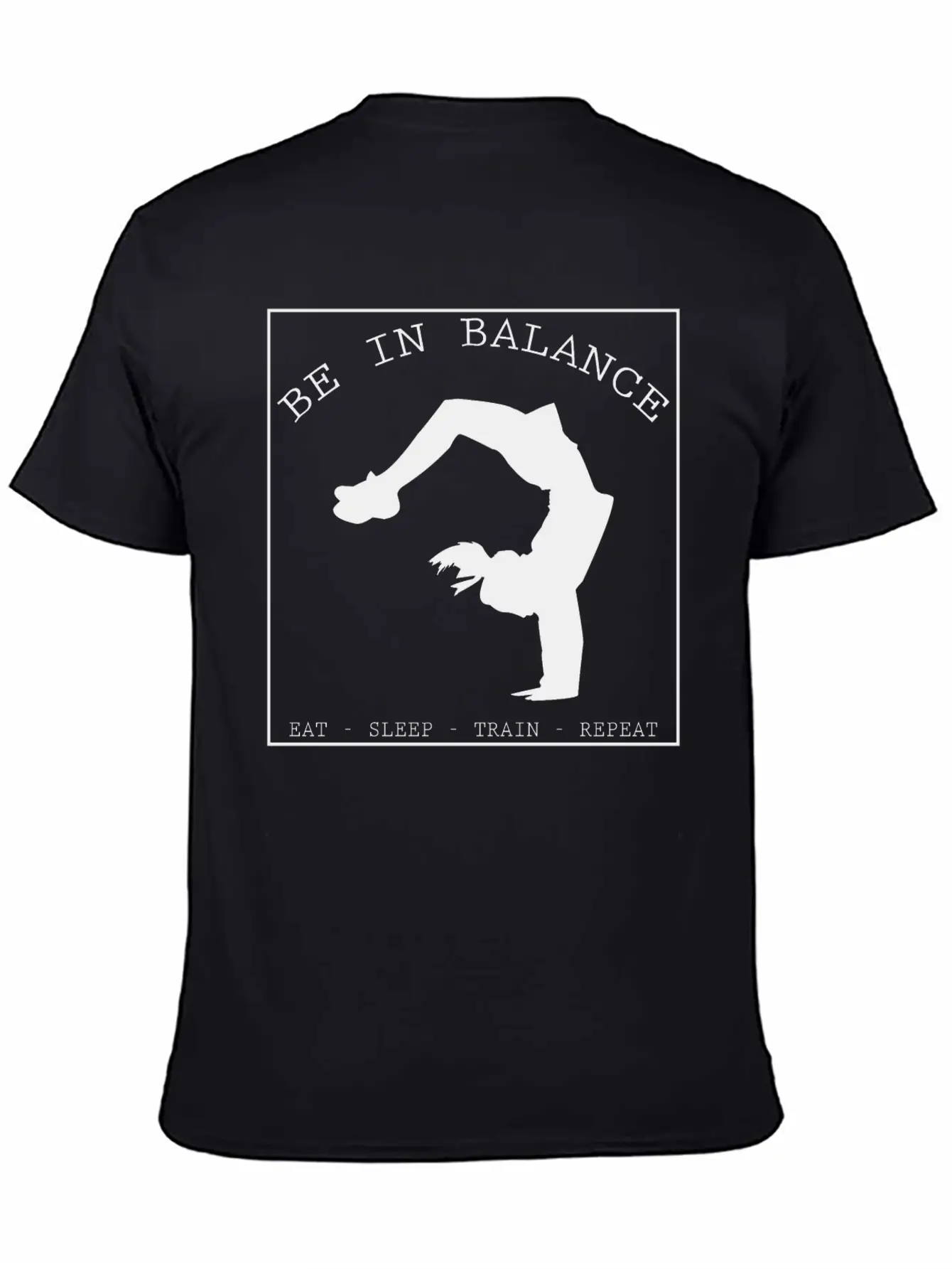 BE IN BALANCE V2 (b) Unisex Casual T-Shirt – Clean Design For Daily Comfort