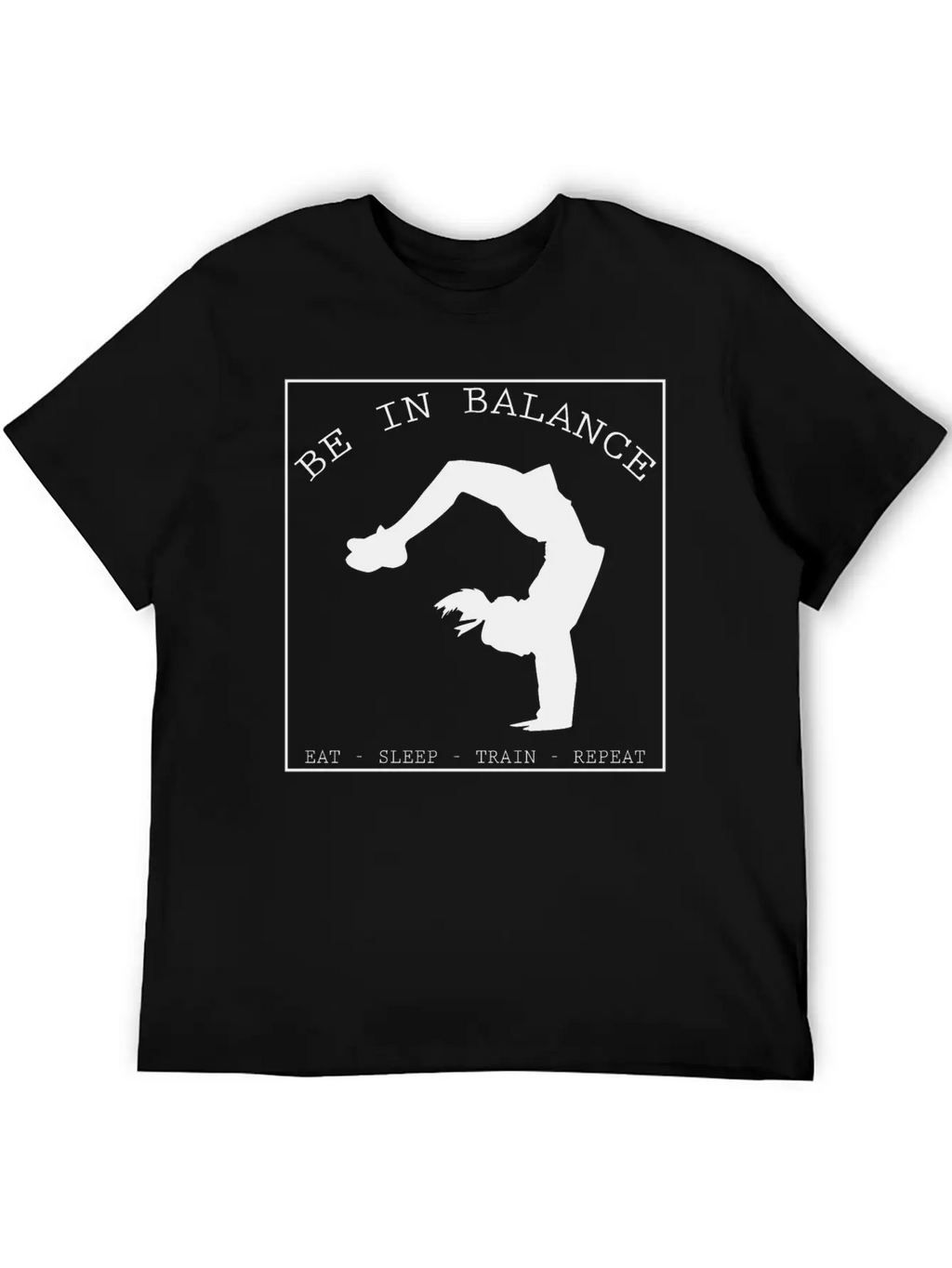 BE IN BALANCE V2 (b) Unisex Casual T-Shirt – Clean Design For Daily Comfort