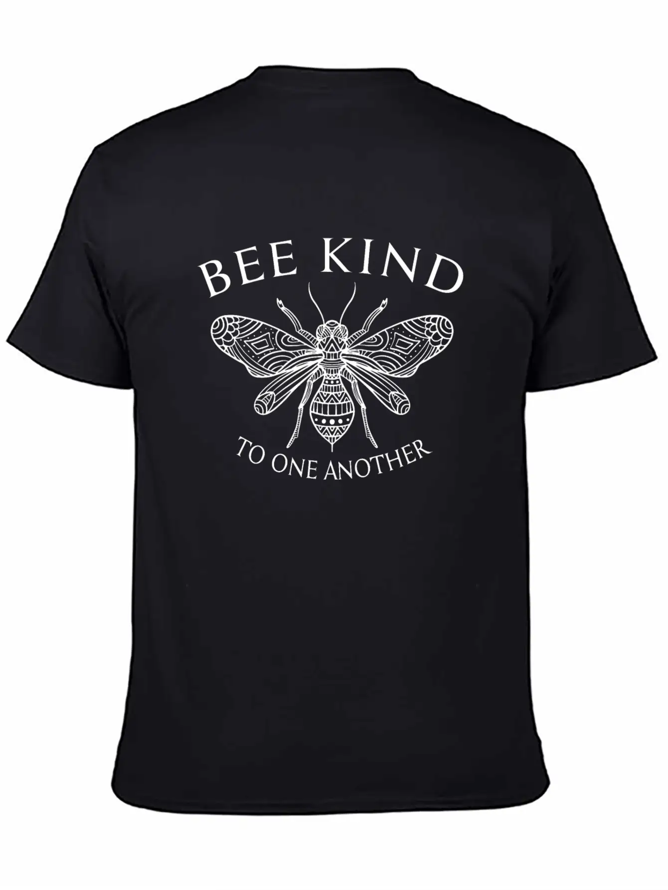 Be Kind Mandala Bee Unisex Casual T-Shirt – Clean Design For Daily Comfort