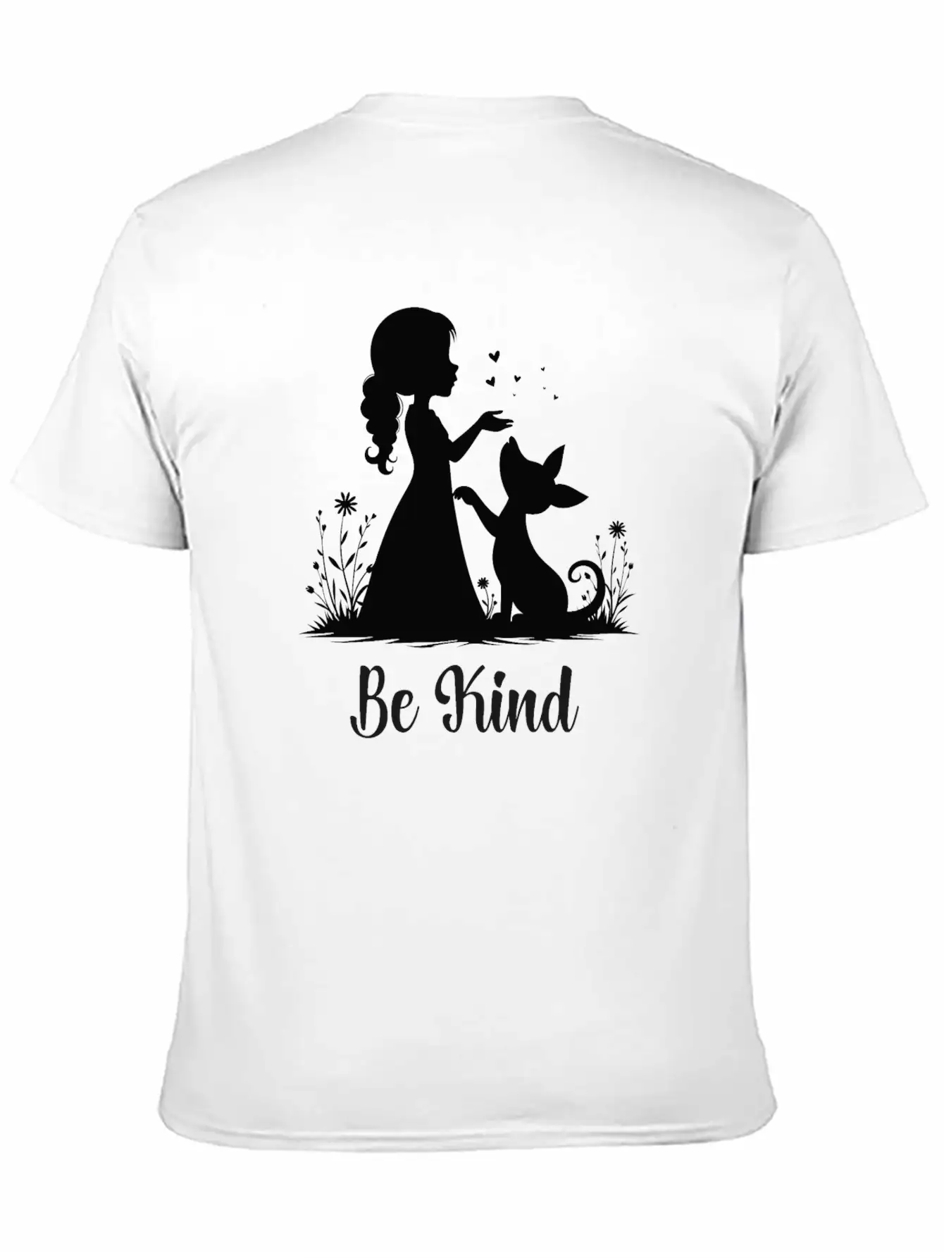 Be Kind – Spread Kindness, Positive Vibes, Compass Breathable Soft Cotton T-Shirt – Timeless Casual Look