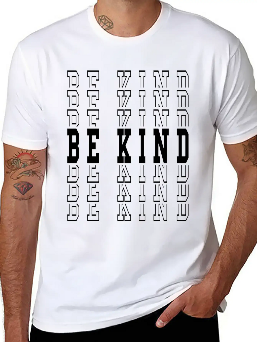 Be Kind Stylish Everyday T-Shirt – Unisex Basic Cotton Tee