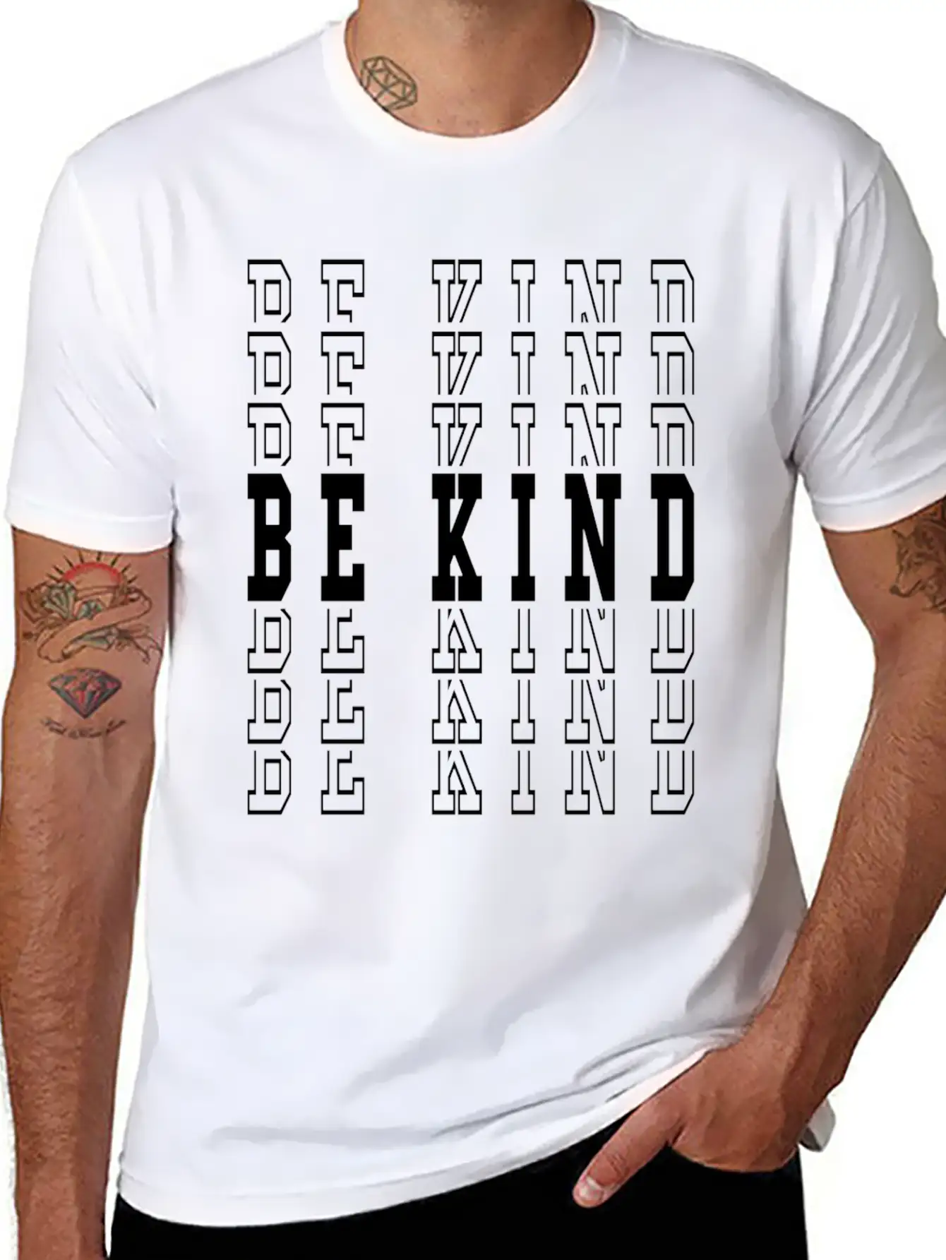 Be Kind Stylish Everyday T-Shirt – Unisex Basic Cotton Tee