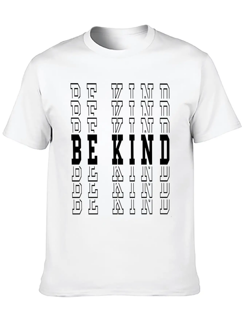 Be Kind Stylish Everyday T-Shirt – Unisex Basic Cotton Tee