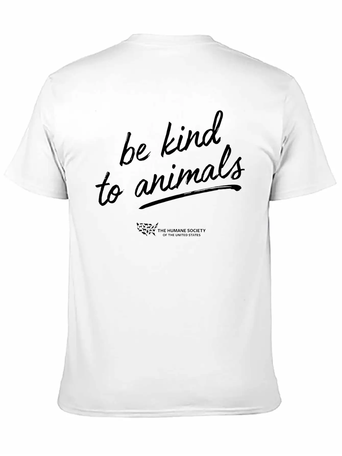 Be Kind To Animals Unisex Short Sleeve Soft Cotton T-Shirt – Casual Everyday Wear