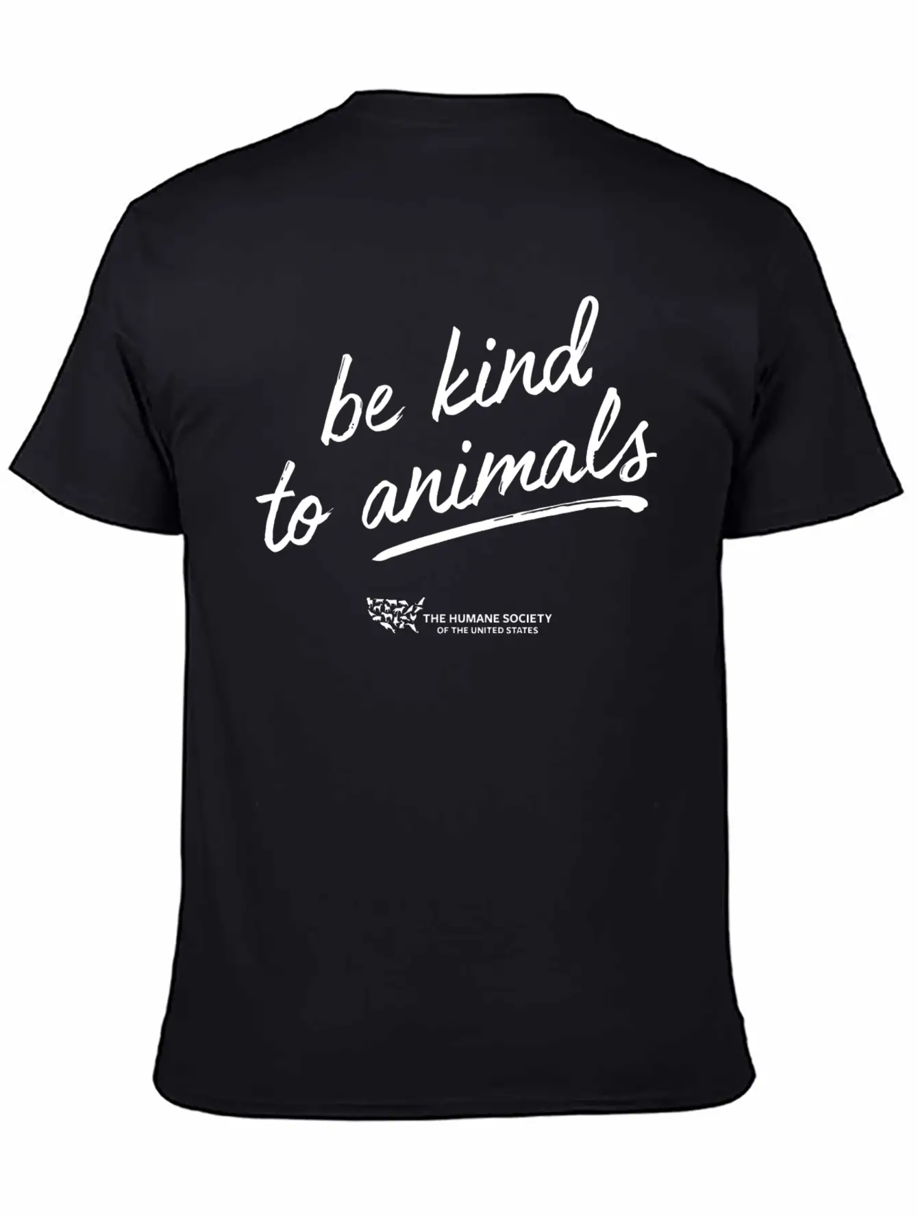 Be Kind To Animals Unisex Short Sleeve Soft Cotton T-Shirt – Casual Everyday Wear