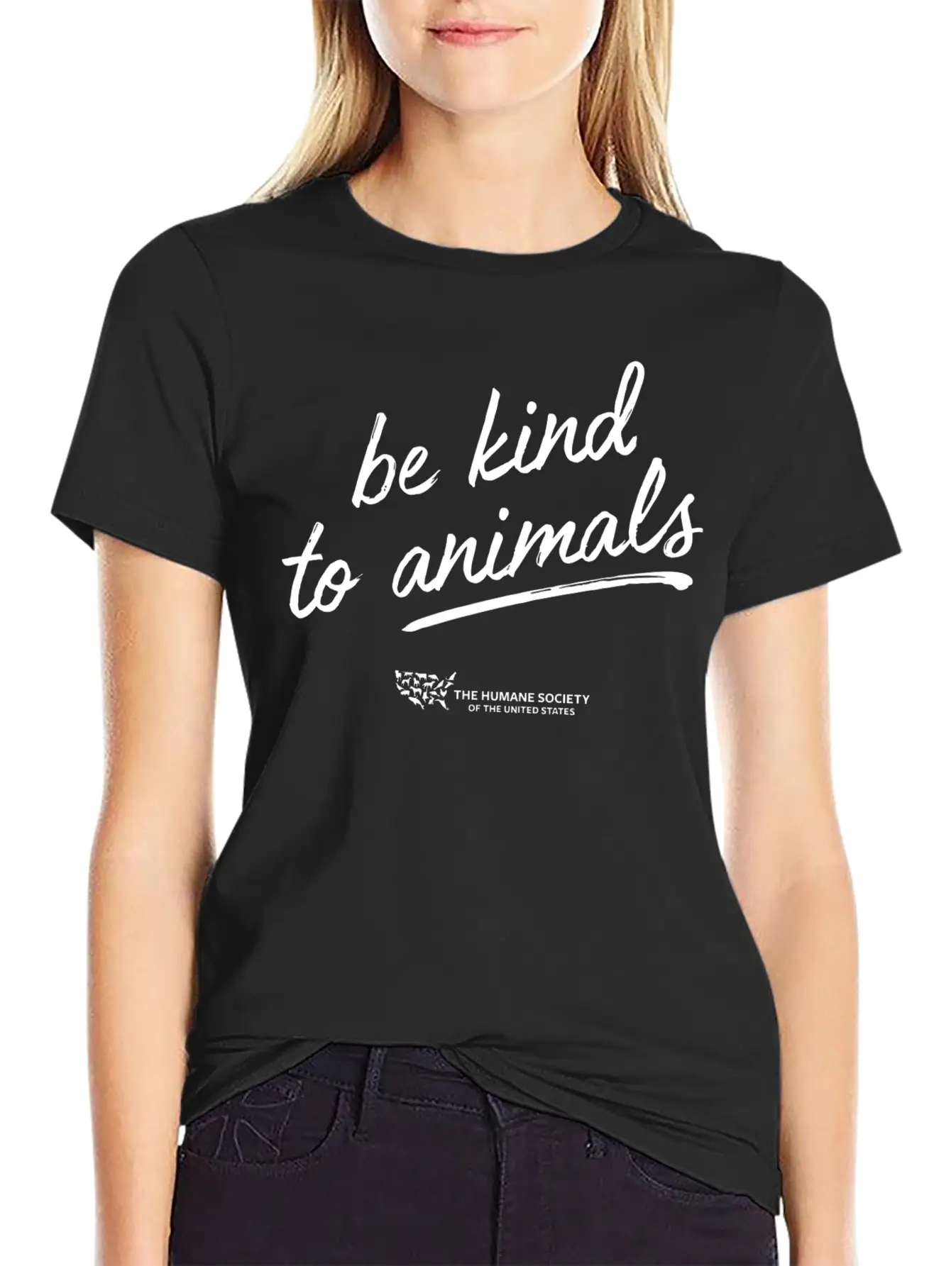 Be Kind To Animals Unisex Short Sleeve Soft Cotton T-Shirt – Casual Everyday Wear