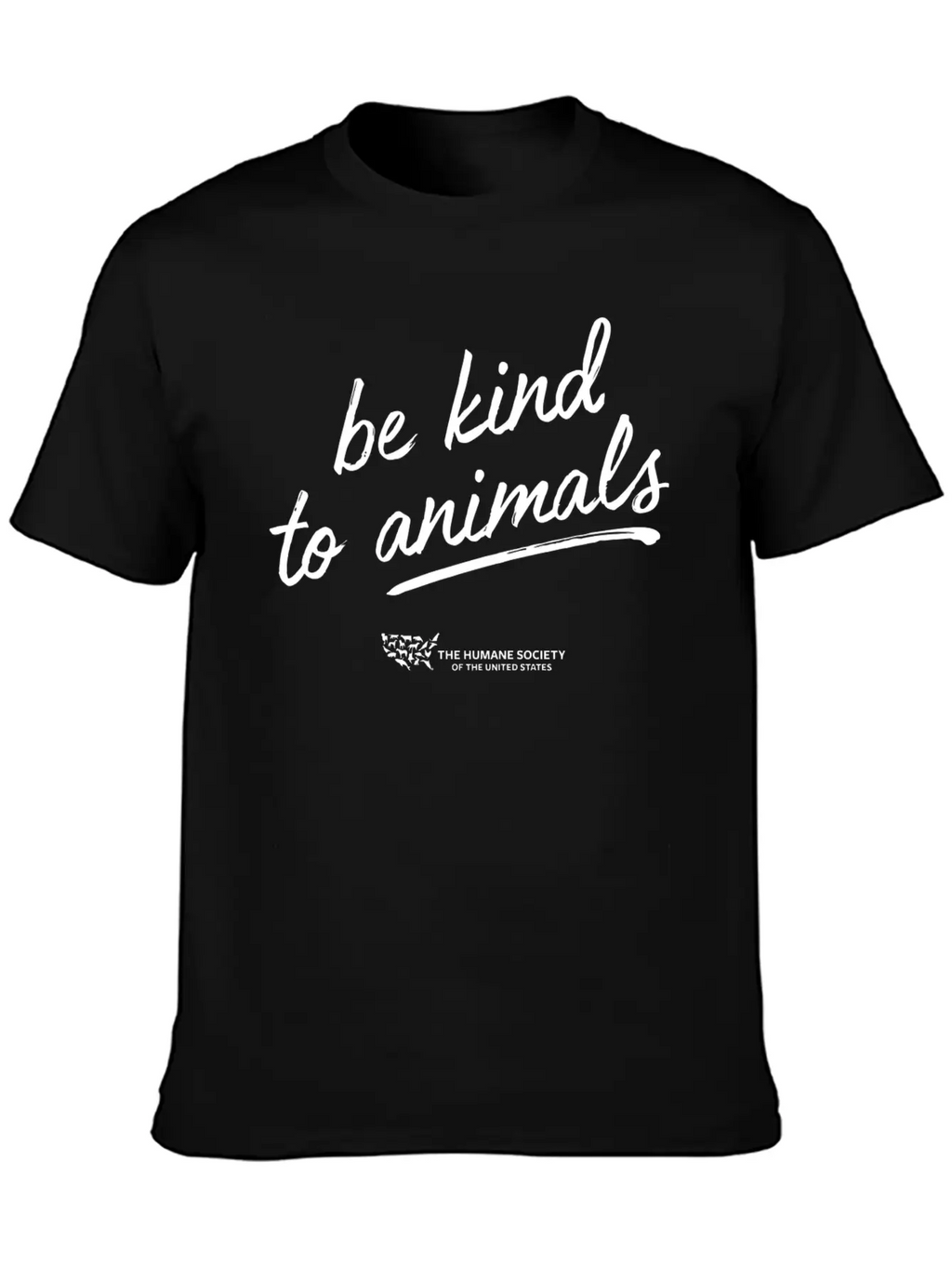 Be Kind To Animals Unisex Short Sleeve Soft Cotton T-Shirt – Casual Everyday Wear