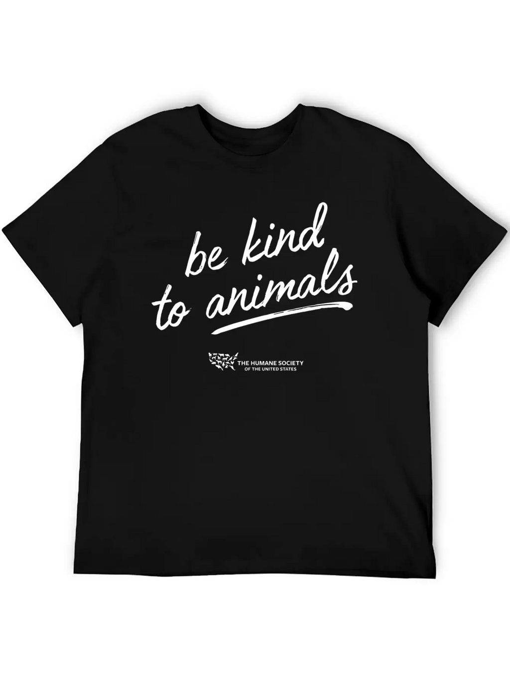Be Kind To Animals Unisex Short Sleeve Soft Cotton T-Shirt – Casual Everyday Wear