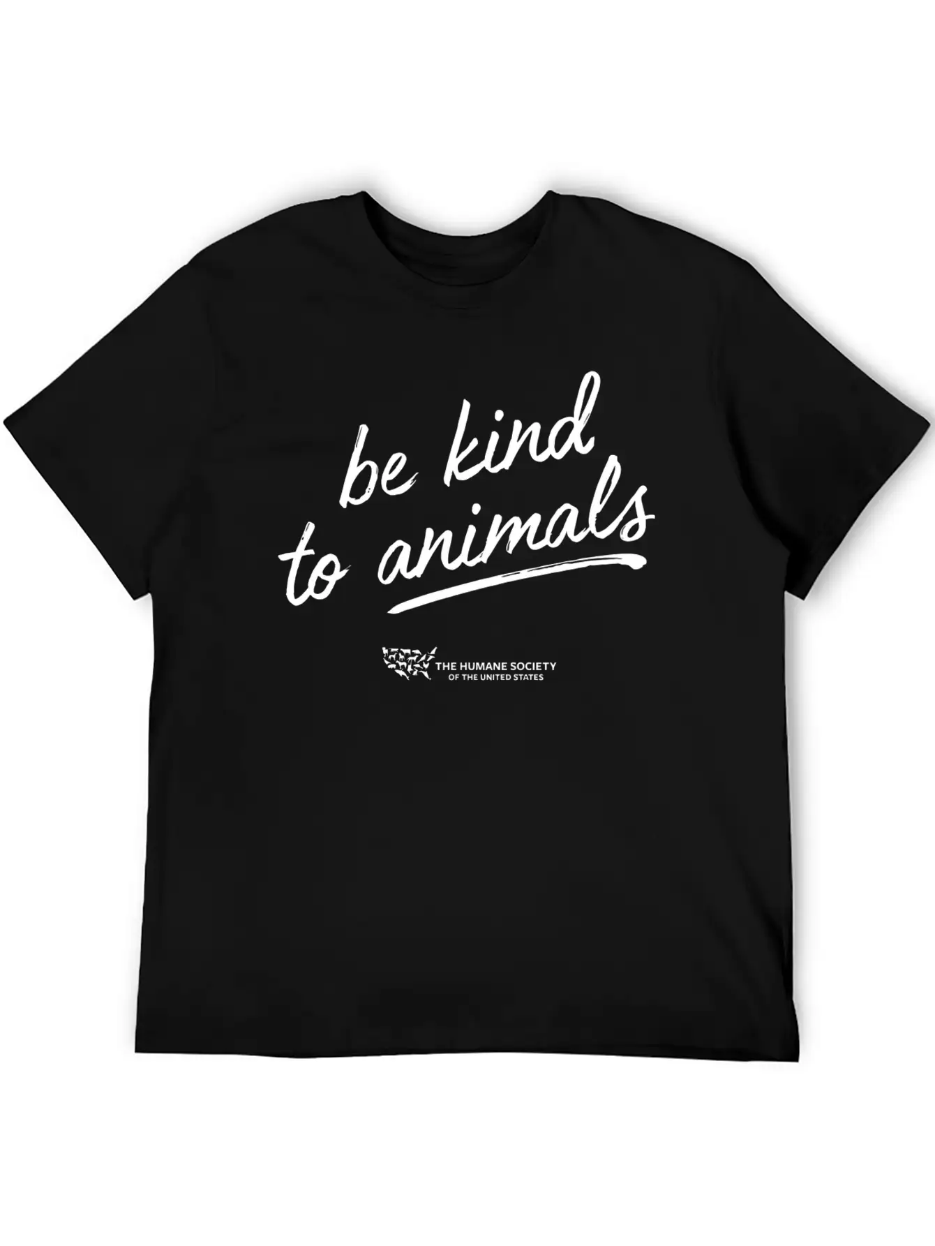 Be Kind To Animals Unisex Short Sleeve Soft Cotton T-Shirt – Casual Everyday Wear