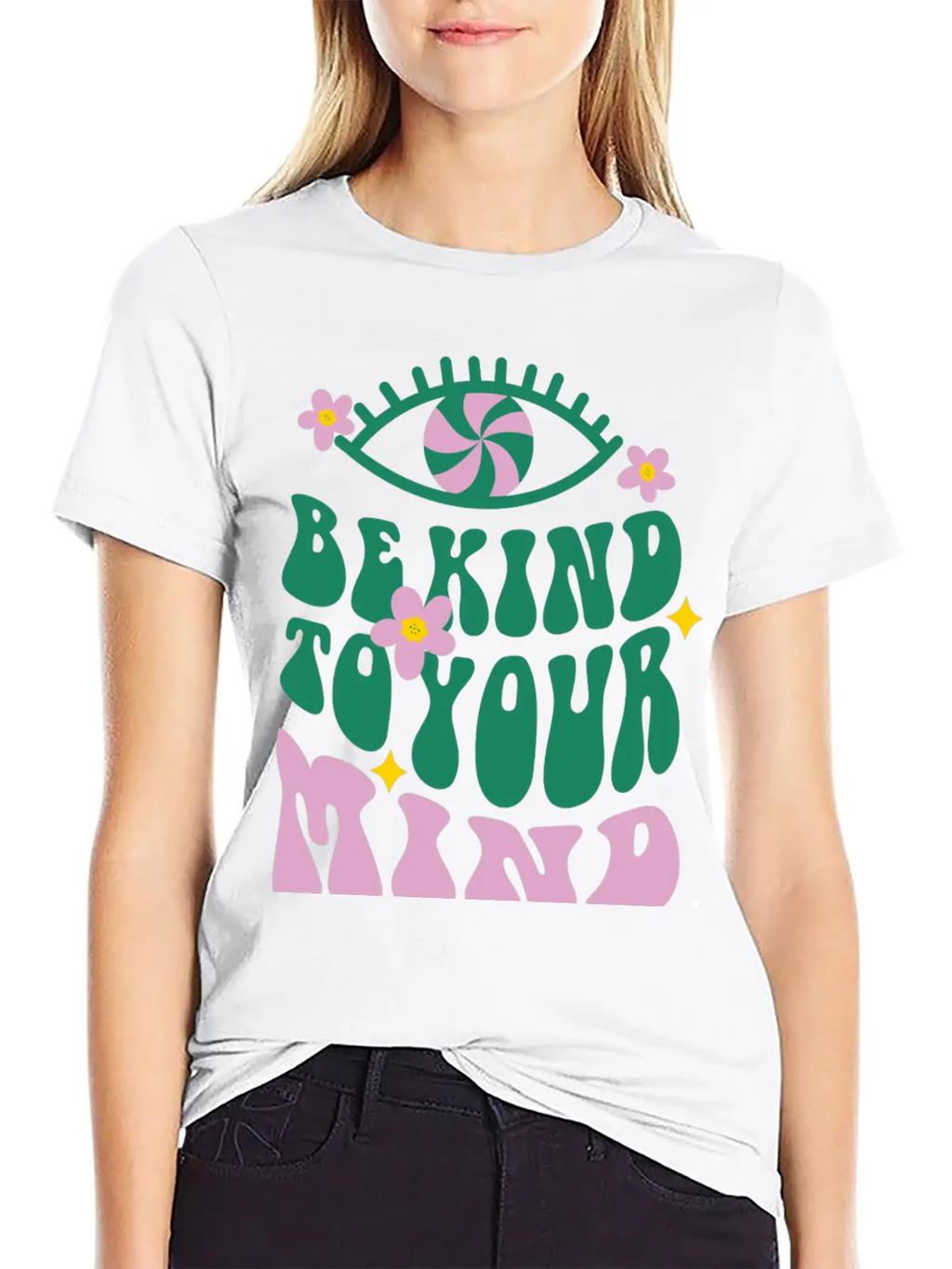 Be Kind To Your Mind - Vibrant Mental Health Affir Essential Cotton Tee For Daily Outfits – Unisex Style