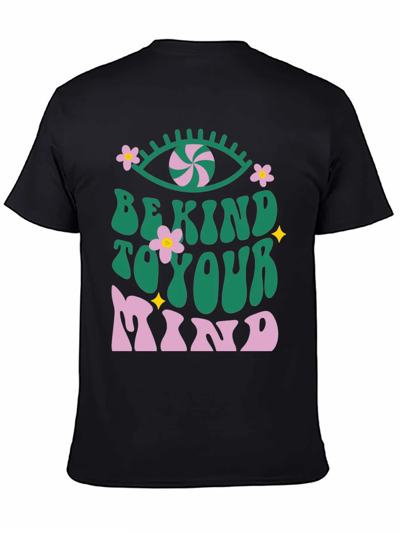 Be Kind To Your Mind - Vibrant Mental Health Affir Essential Cotton Tee For Daily Outfits – Unisex Style