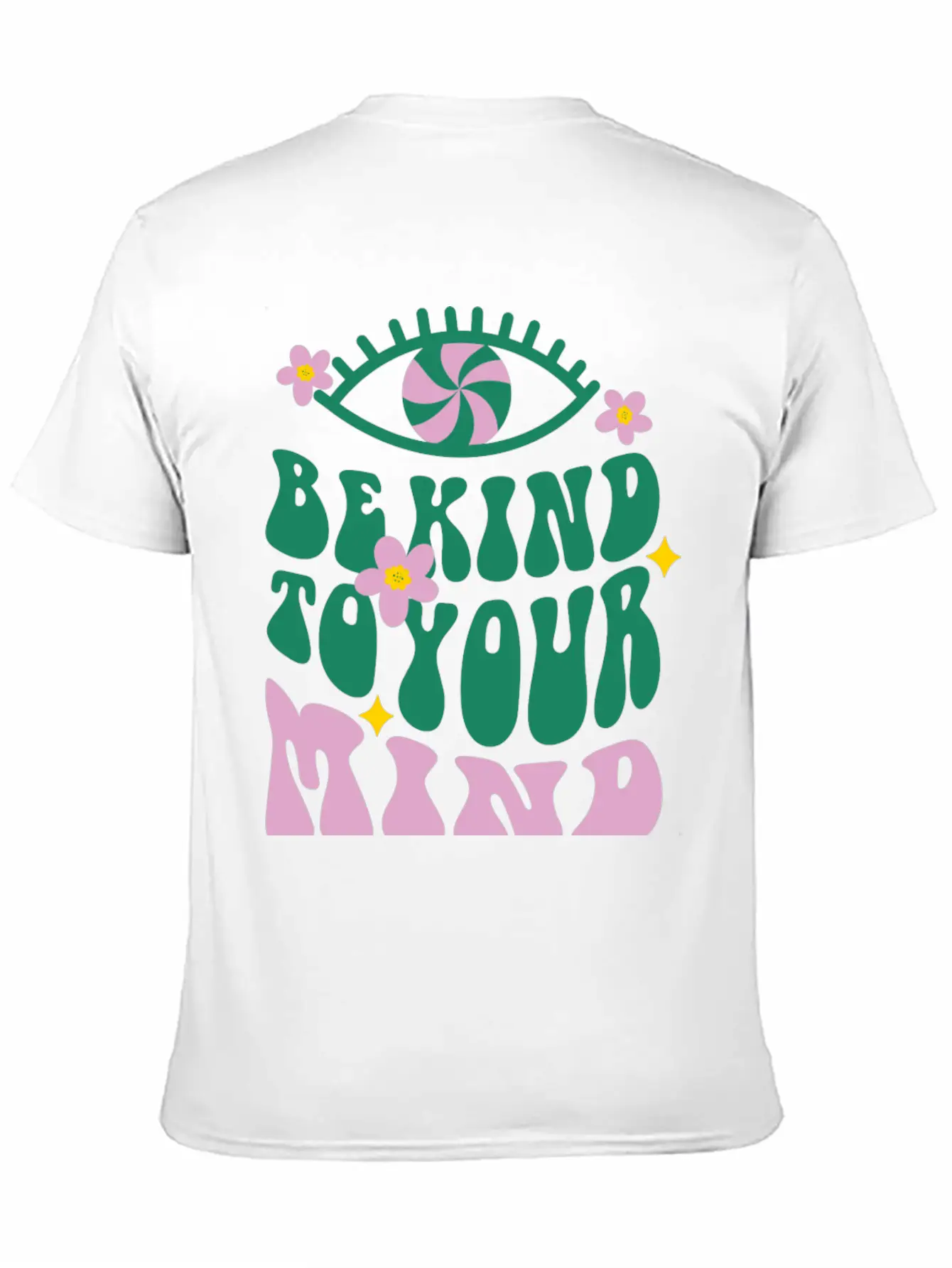 Be Kind To Your Mind - Vibrant Mental Health Affir Essential Cotton Tee For Daily Outfits – Unisex Style