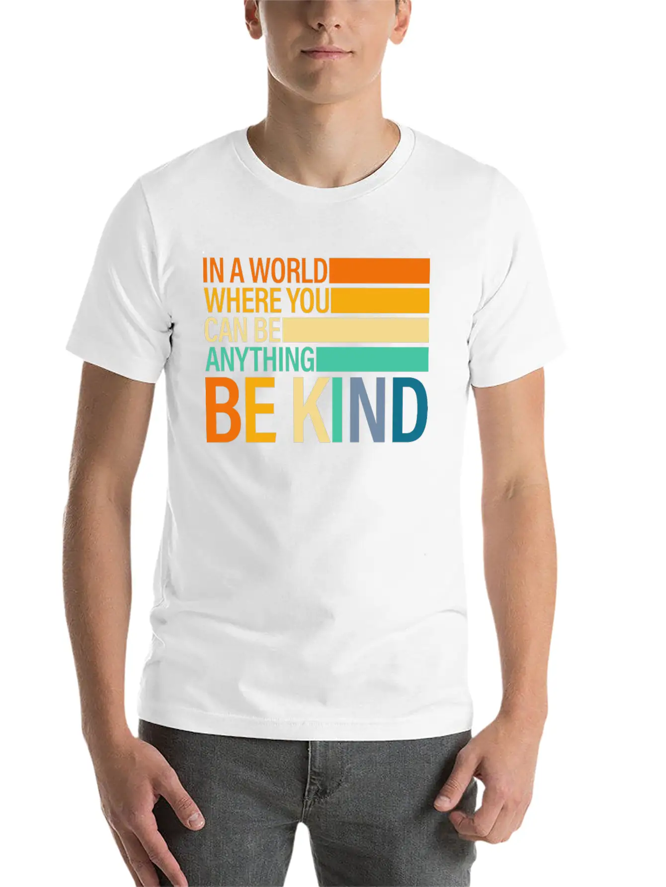 Be Kind Unisex Casual T-Shirt – Clean Design For Daily Comfort
