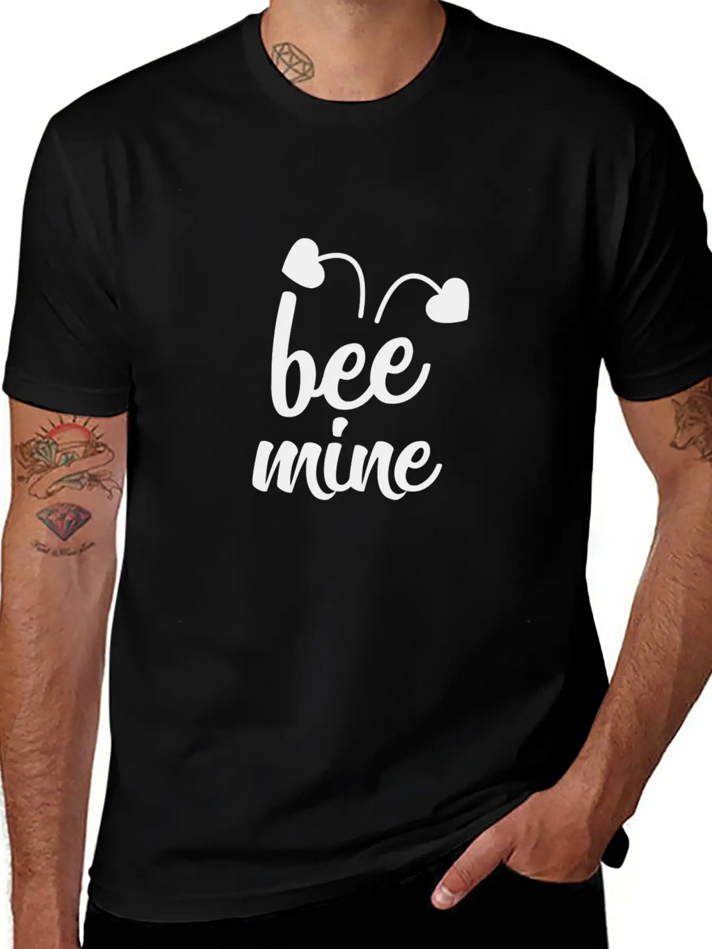 Be Mine Unisex Short Sleeve Soft Cotton T-Shirt – Casual Everyday Wear