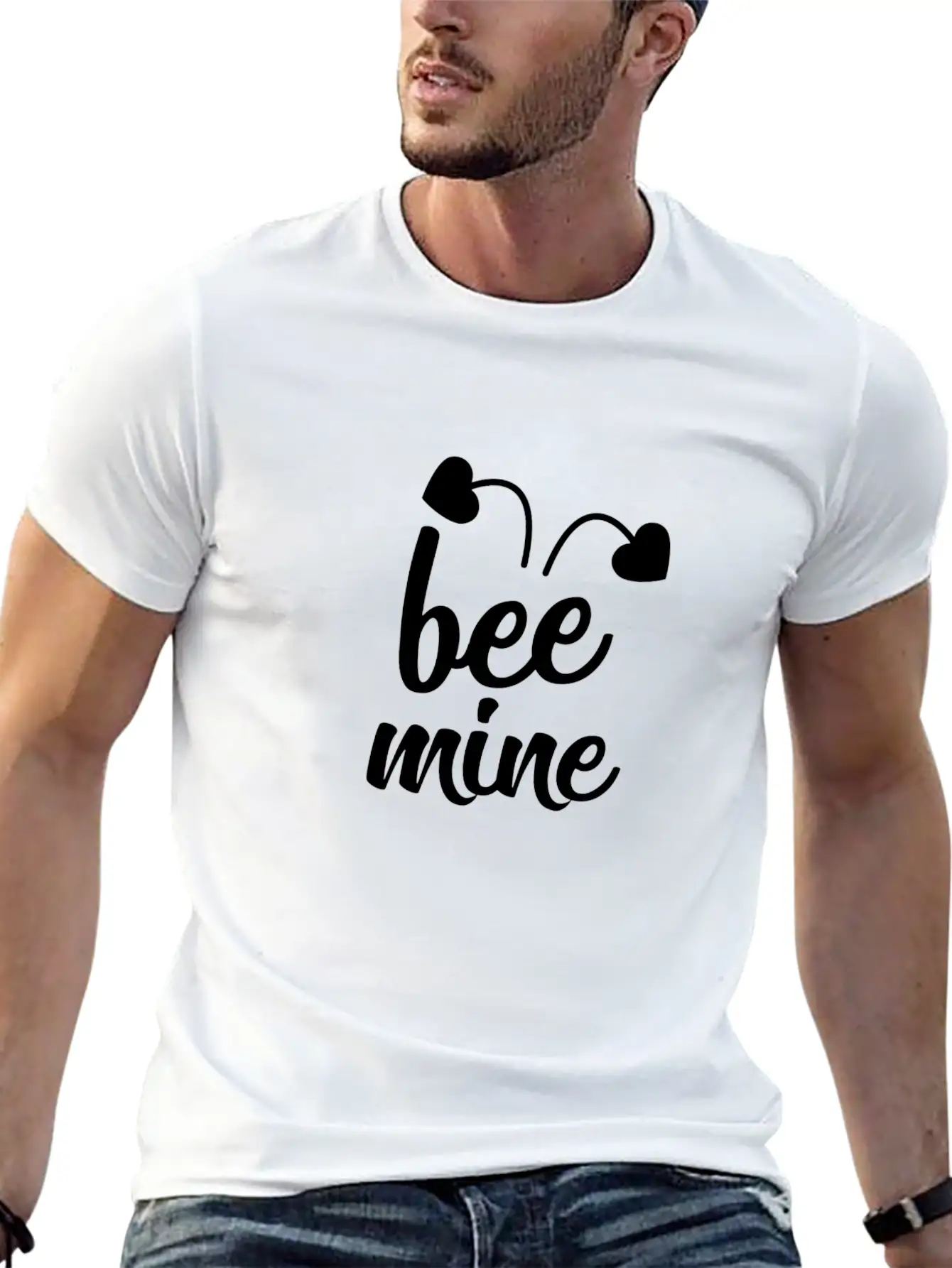 Be Mine Unisex Short Sleeve Soft Cotton T-Shirt – Casual Everyday Wear