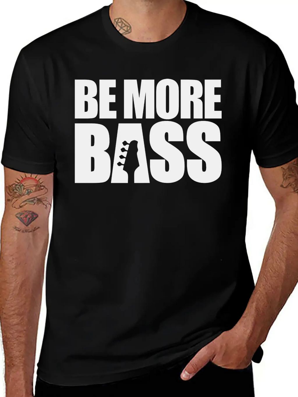 Be More Bass Essential Cotton Tee For Daily Outfits – Unisex Style