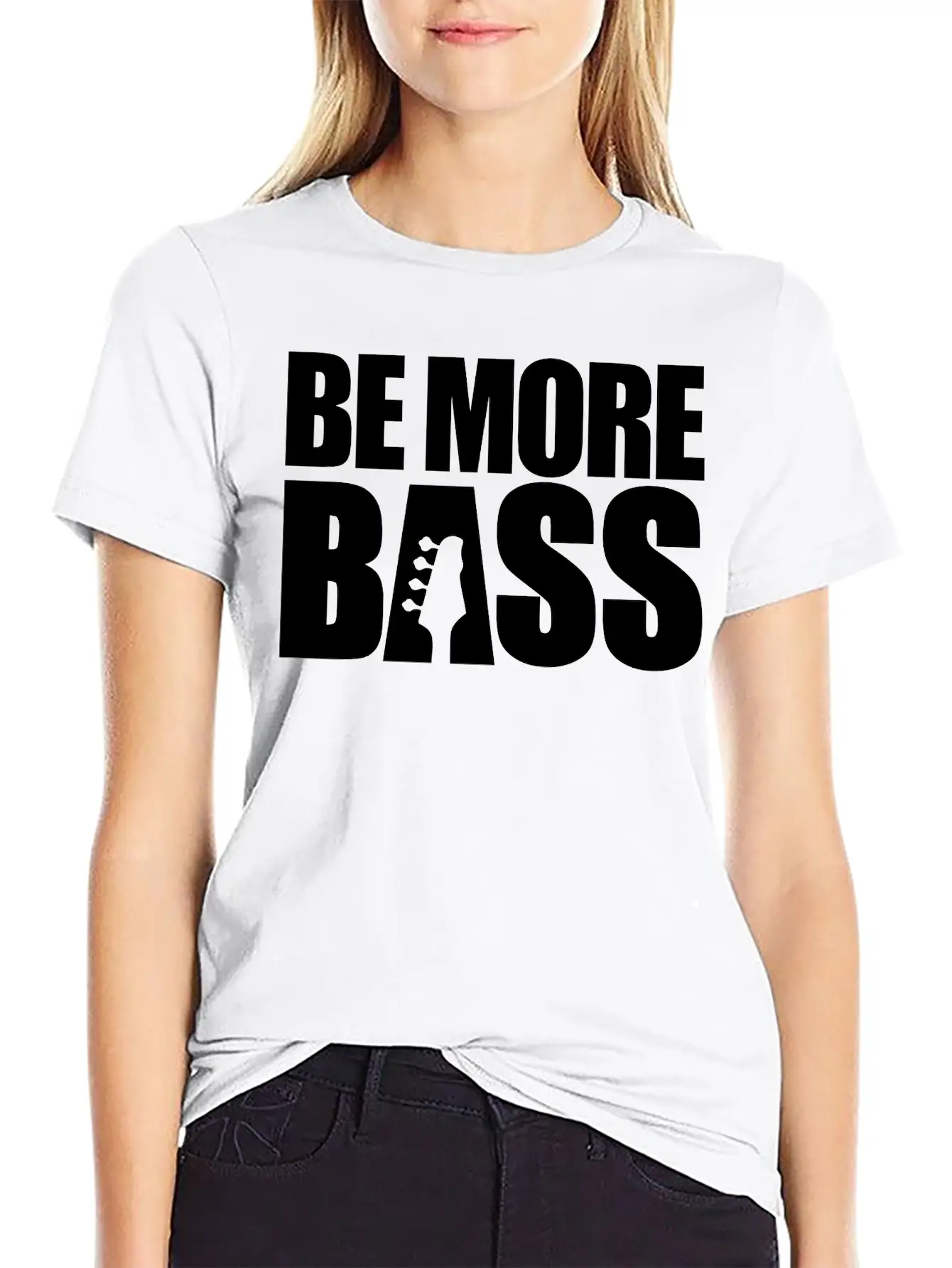 Be More Bass Essential Cotton Tee For Daily Outfits – Unisex Style