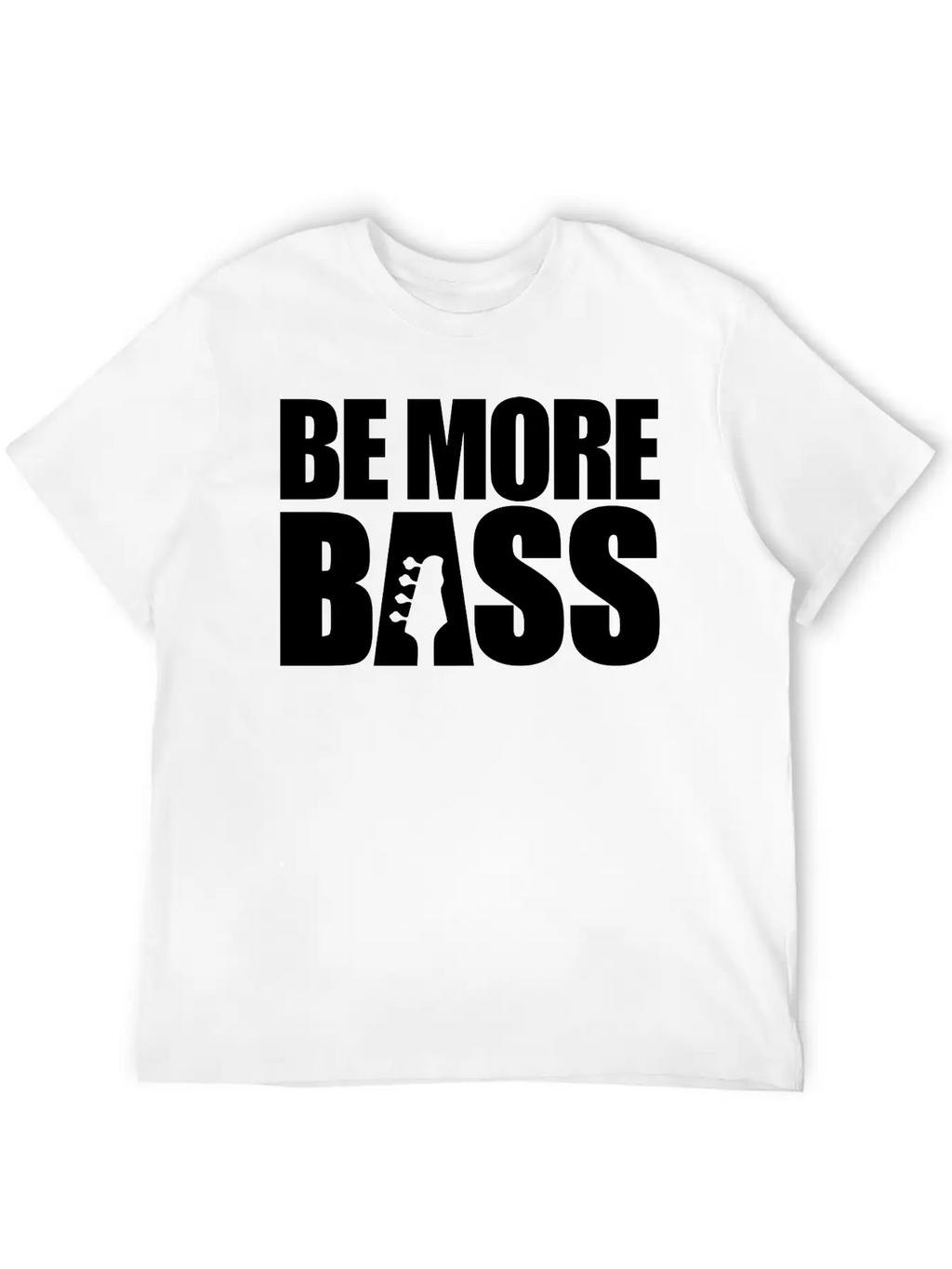 Be More Bass Essential Cotton Tee For Daily Outfits – Unisex Style