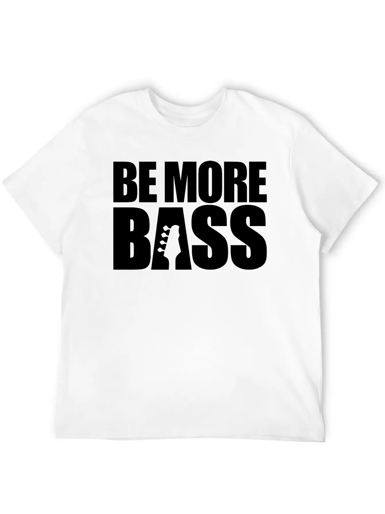 Be More Bass Essential Cotton Tee For Daily Outfits – Unisex Style