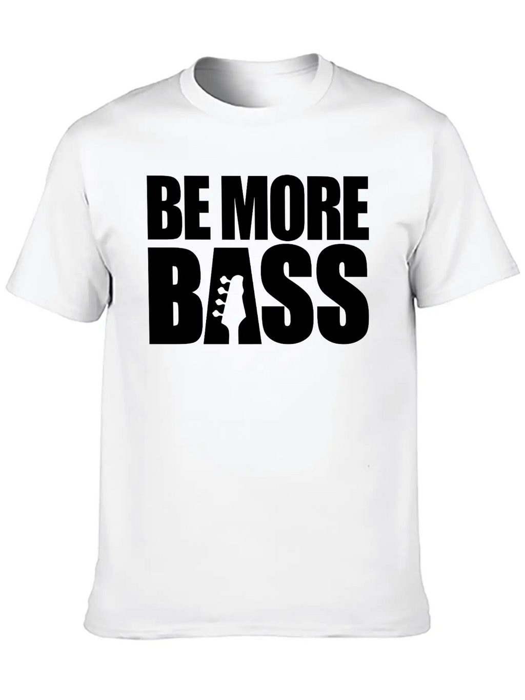 Be More Bass Essential Cotton Tee For Daily Outfits – Unisex Style
