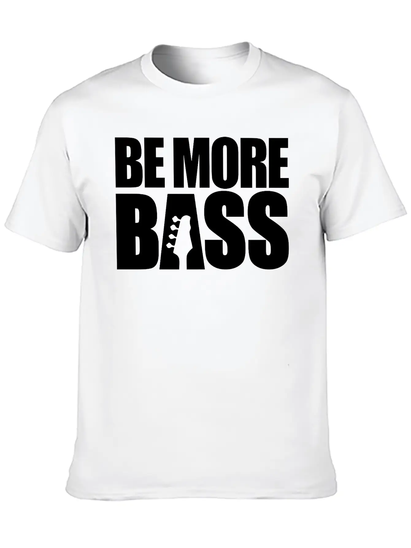 Be More Bass Essential Cotton Tee For Daily Outfits – Unisex Style