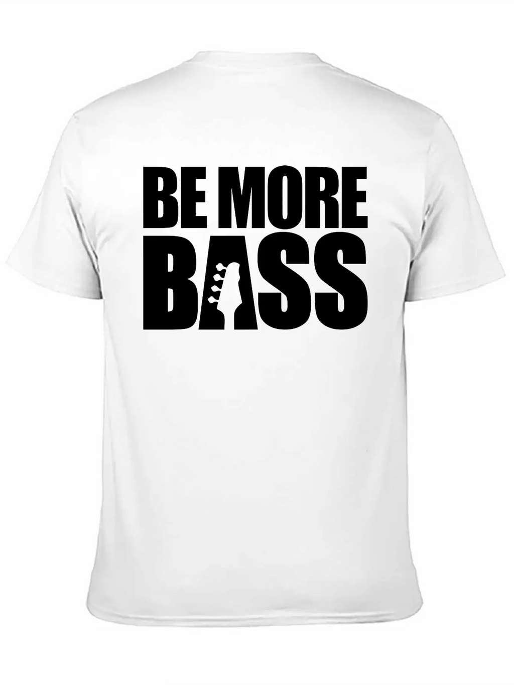Be More Bass Essential Cotton Tee For Daily Outfits – Unisex Style