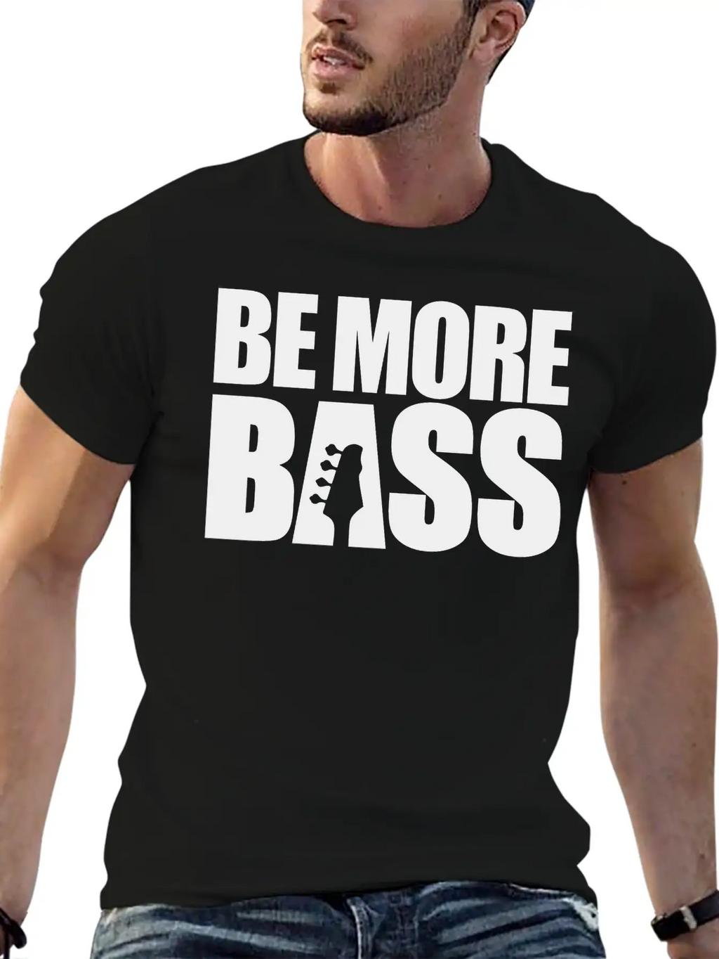 Be More Bass Essential Cotton Tee For Daily Outfits – Unisex Style