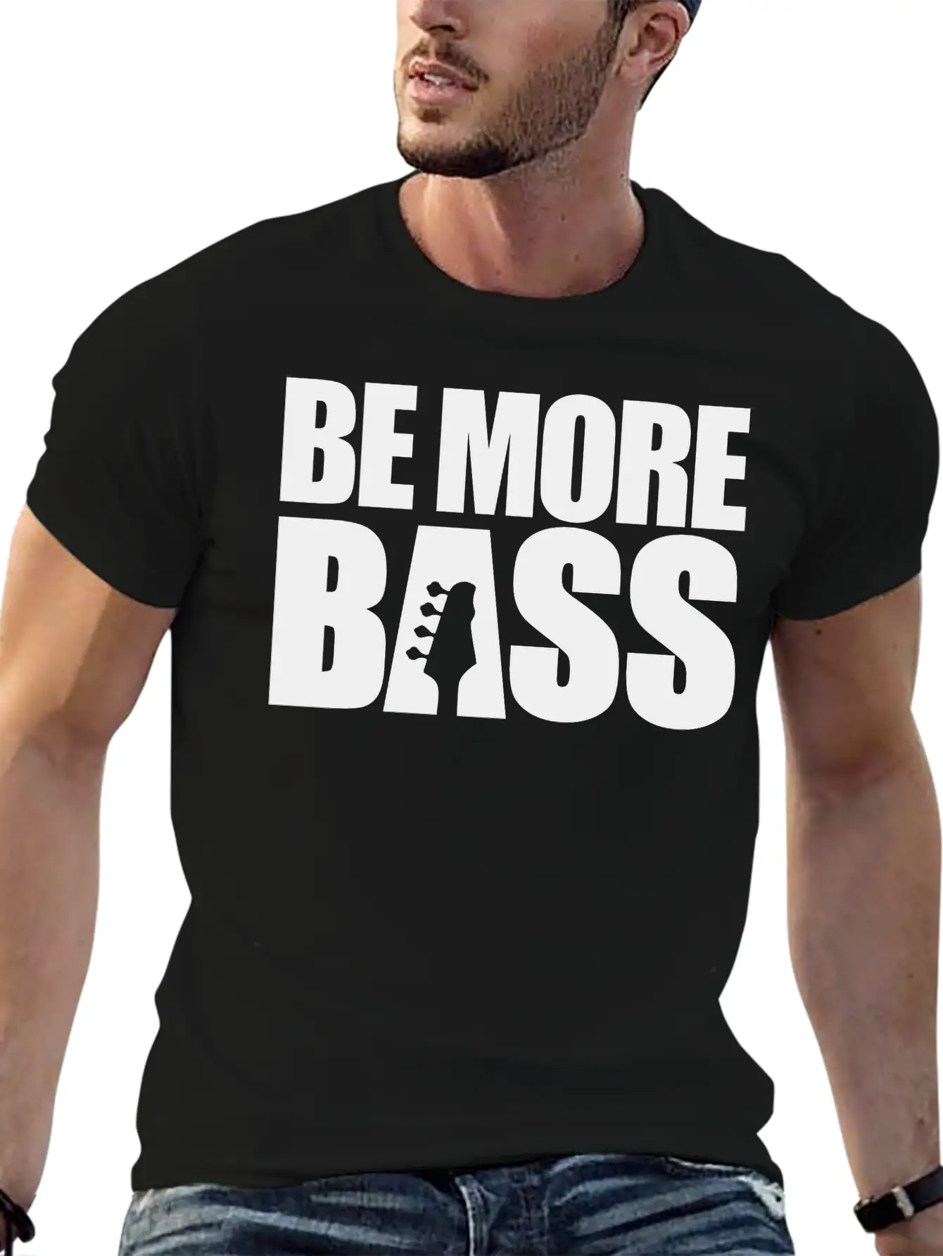 Be More Bass Essential Cotton Tee For Daily Outfits – Unisex Style