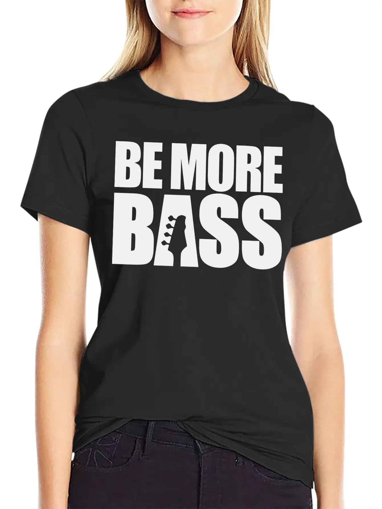 Be More Bass Essential Cotton Tee For Daily Outfits – Unisex Style