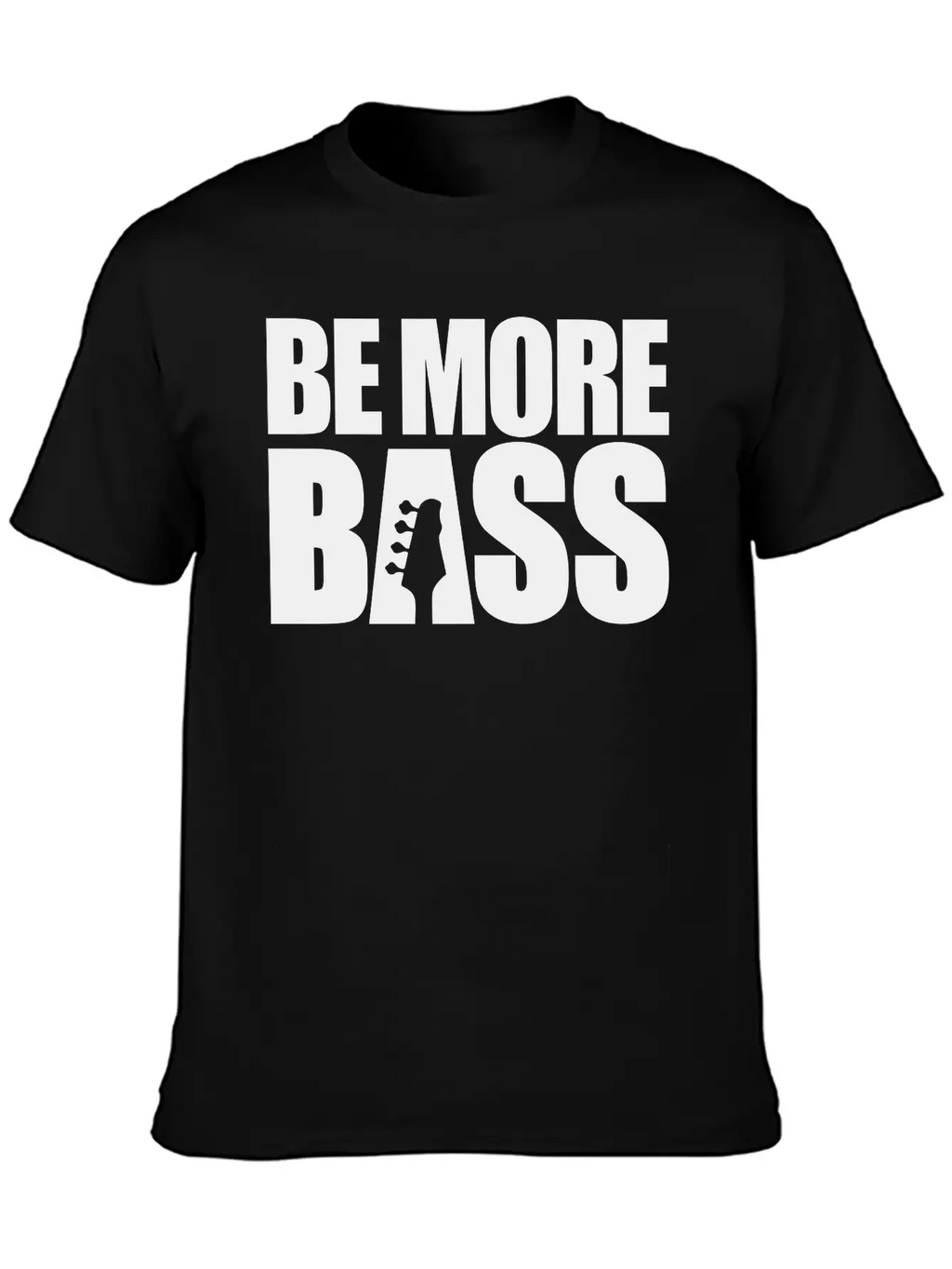 Be More Bass Essential Cotton Tee For Daily Outfits – Unisex Style