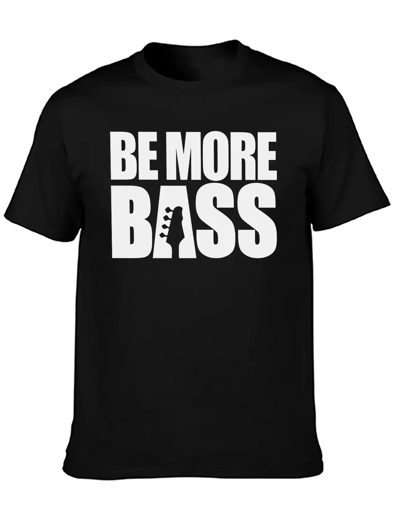 Be More Bass Essential Cotton Tee For Daily Outfits – Unisex Style