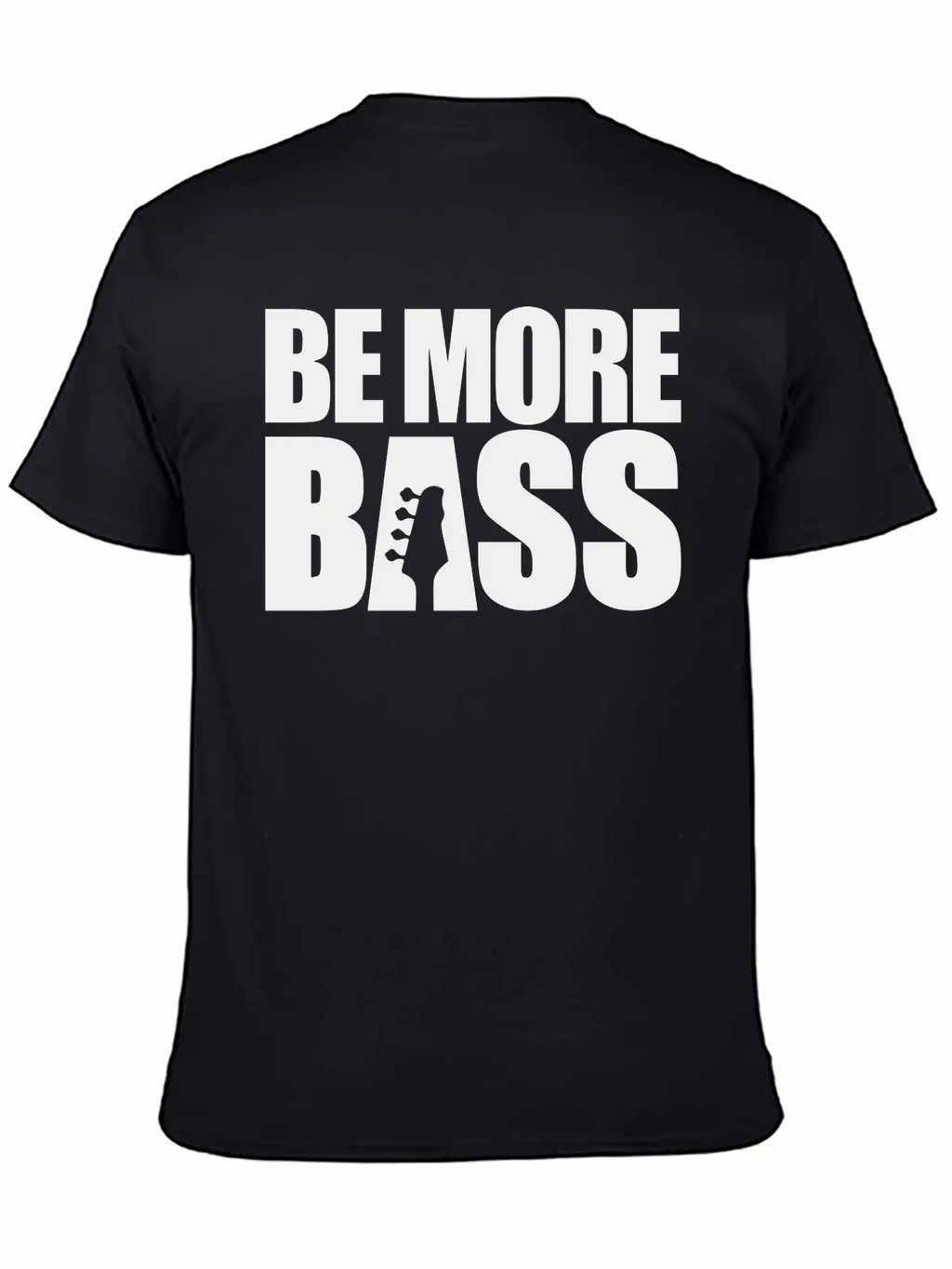 Be More Bass Essential Cotton Tee For Daily Outfits – Unisex Style