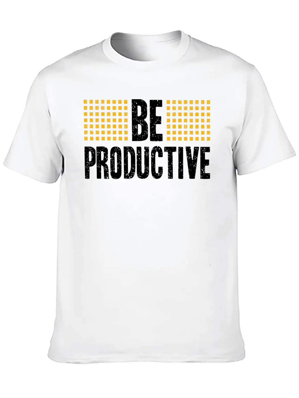 Be Productive Unisex Short Sleeve Soft Cotton T-Shirt – Casual Everyday Wear