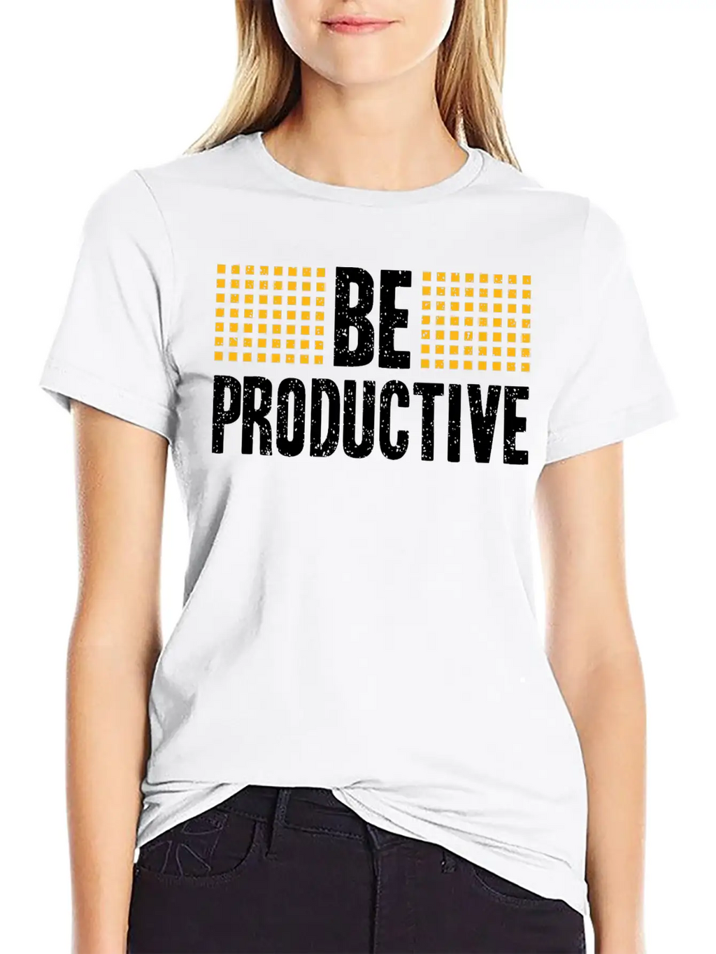 Be Productive Unisex Short Sleeve Soft Cotton T-Shirt – Casual Everyday Wear