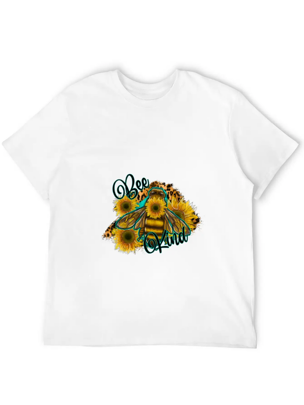 Be Skind Sunflower T-Shirt Classic Fit Graphic Tee For Daily Comfort – Unisex Cotton Shirt