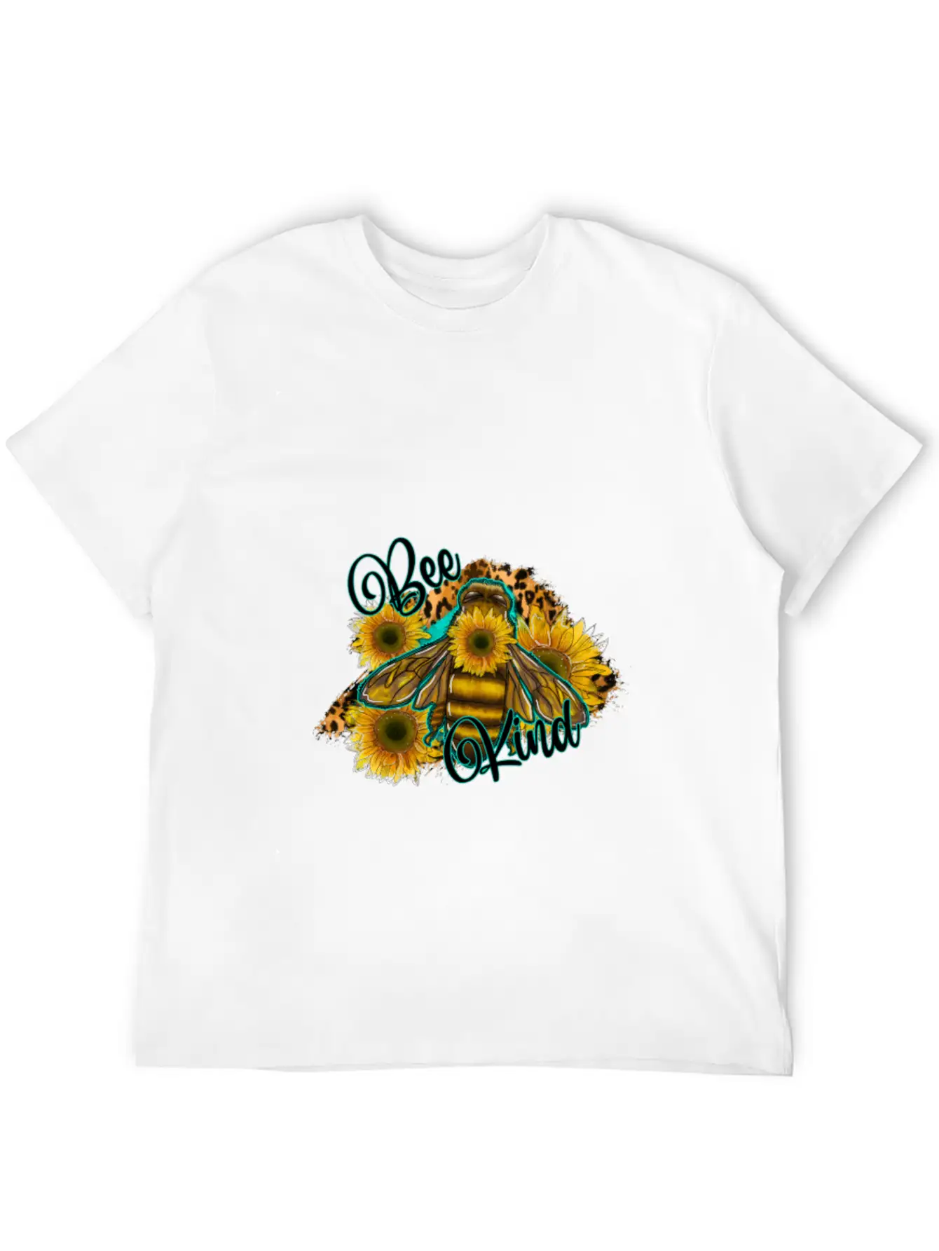 Be Skind Sunflower T-Shirt Classic Fit Graphic Tee For Daily Comfort – Unisex Cotton Shirt