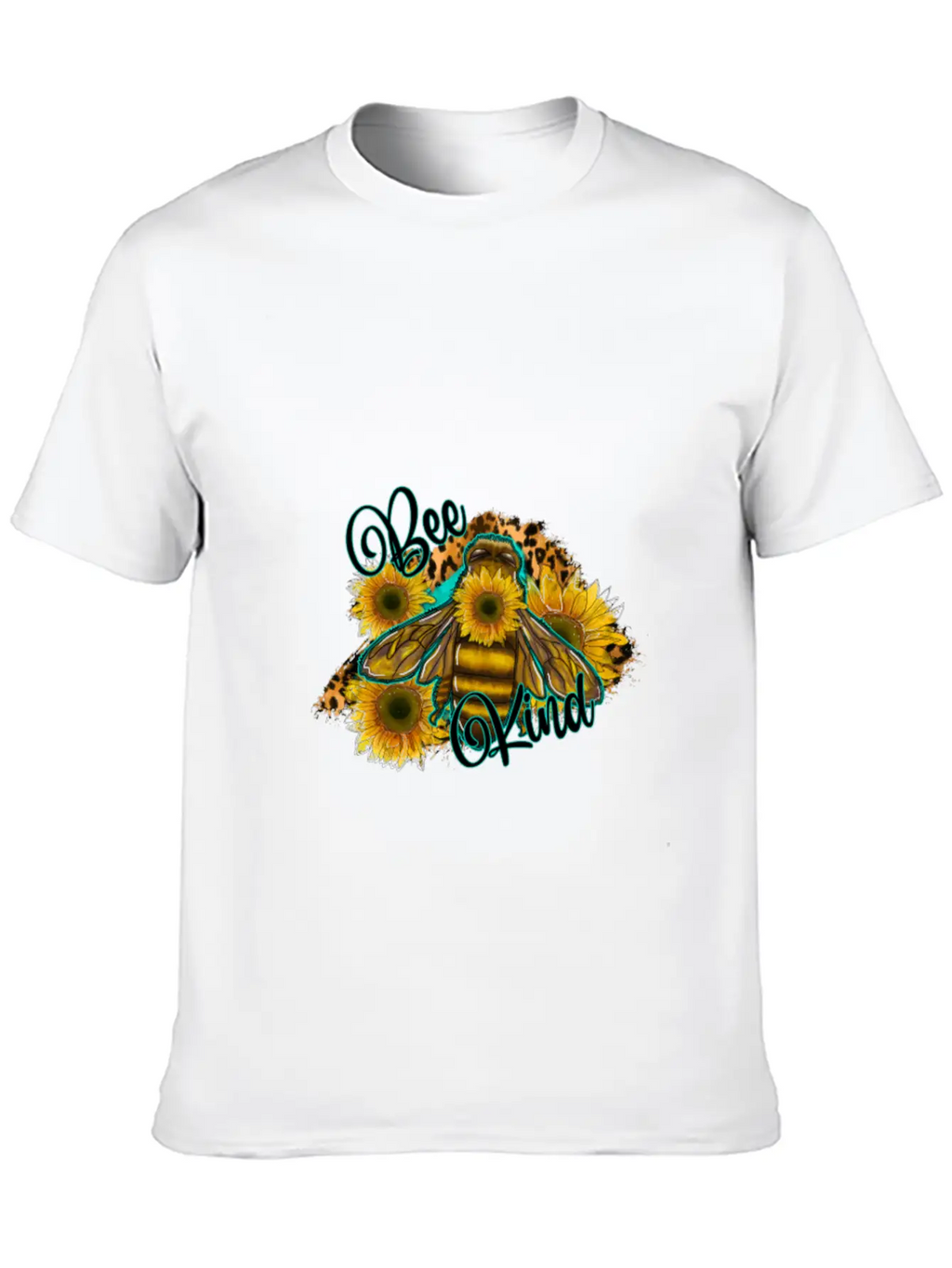 Be Skind Sunflower T-Shirt Classic Fit Graphic Tee For Daily Comfort – Unisex Cotton Shirt