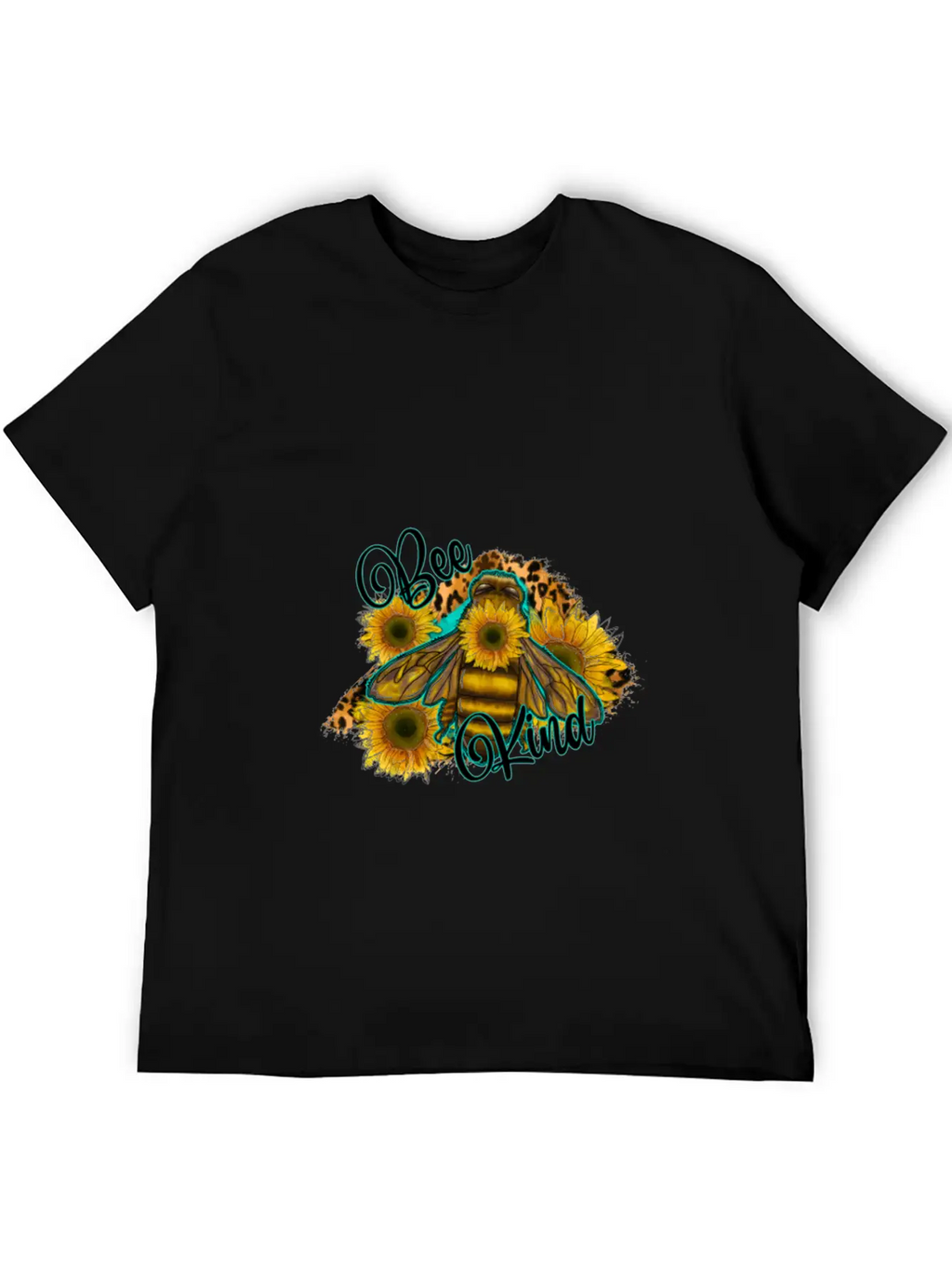 Be Skind Sunflower T-Shirt Classic Fit Graphic Tee For Daily Comfort – Unisex Cotton Shirt
