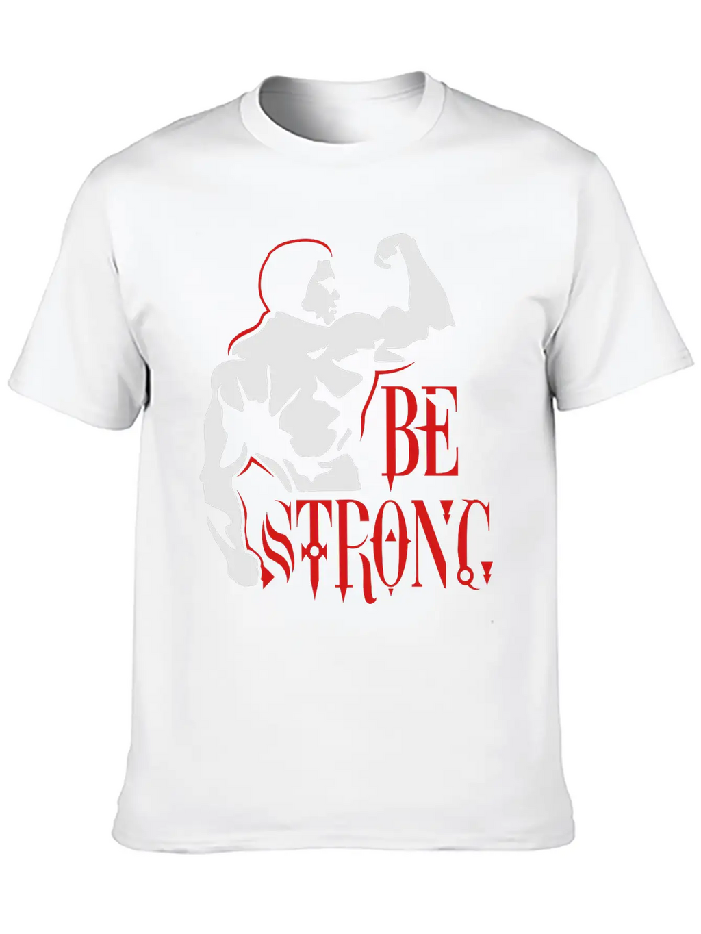 Be Strong Unisex Short Sleeve Soft Cotton T-Shirt – Casual Everyday Wear