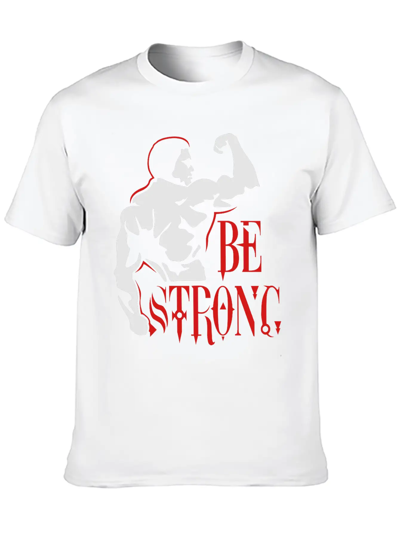 Be Strong Unisex Short Sleeve Soft Cotton T-Shirt – Casual Everyday Wear