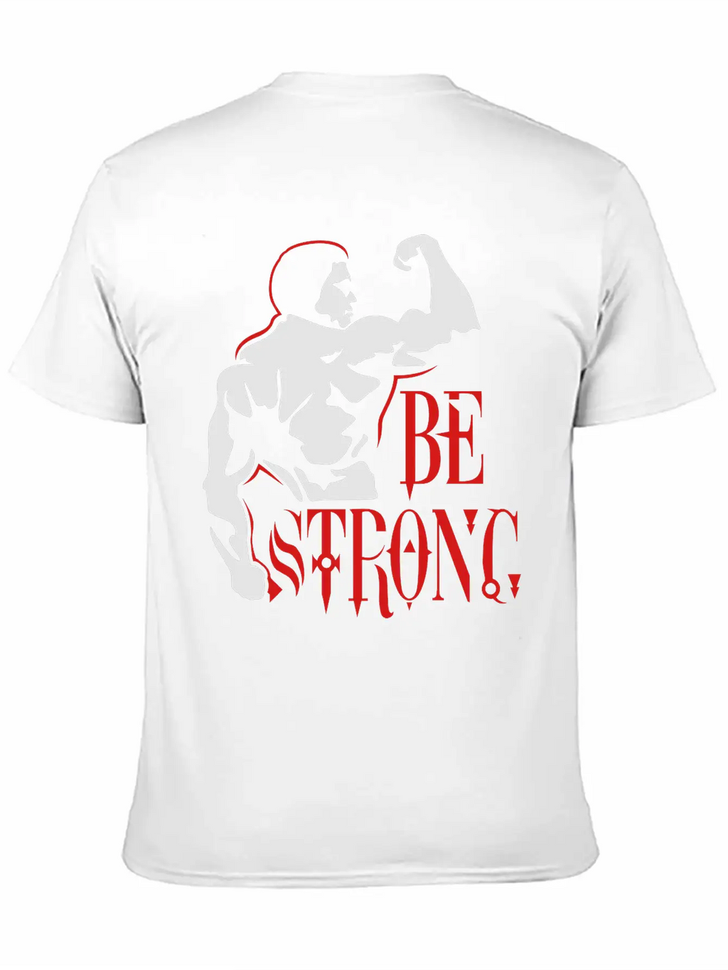 Be Strong Unisex Short Sleeve Soft Cotton T-Shirt – Casual Everyday Wear