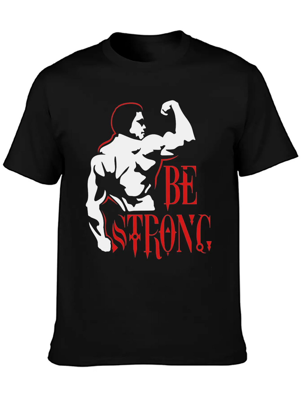 Be Strong Unisex Short Sleeve Soft Cotton T-Shirt – Casual Everyday Wear