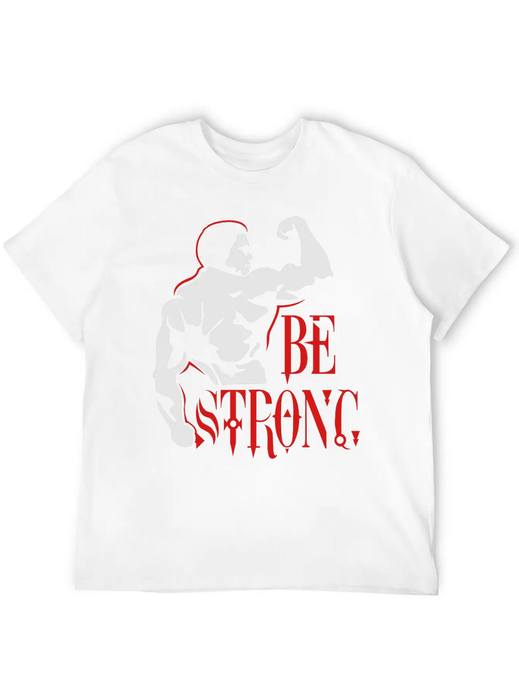 Be Strong Unisex Short Sleeve Soft Cotton T-Shirt – Casual Everyday Wear