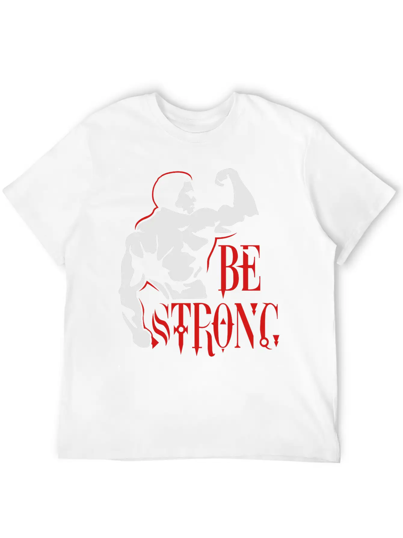 Be Strong Unisex Short Sleeve Soft Cotton T-Shirt – Casual Everyday Wear