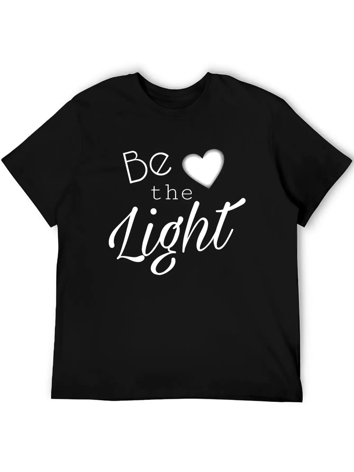 Be The Light Unisex Casual T-Shirt – Clean Design For Daily Comfort