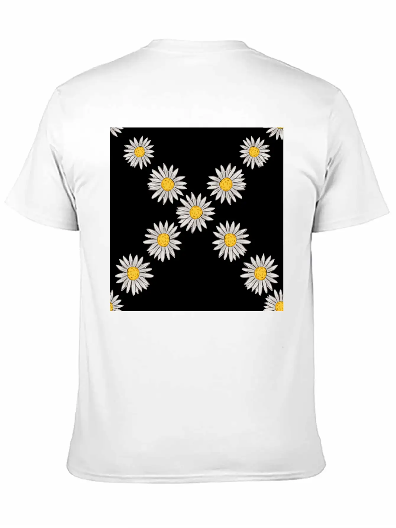 Beachy Daisies Neck Gator Daisy Unisex Casual T-Shirt – Clean Design For Daily Comfort